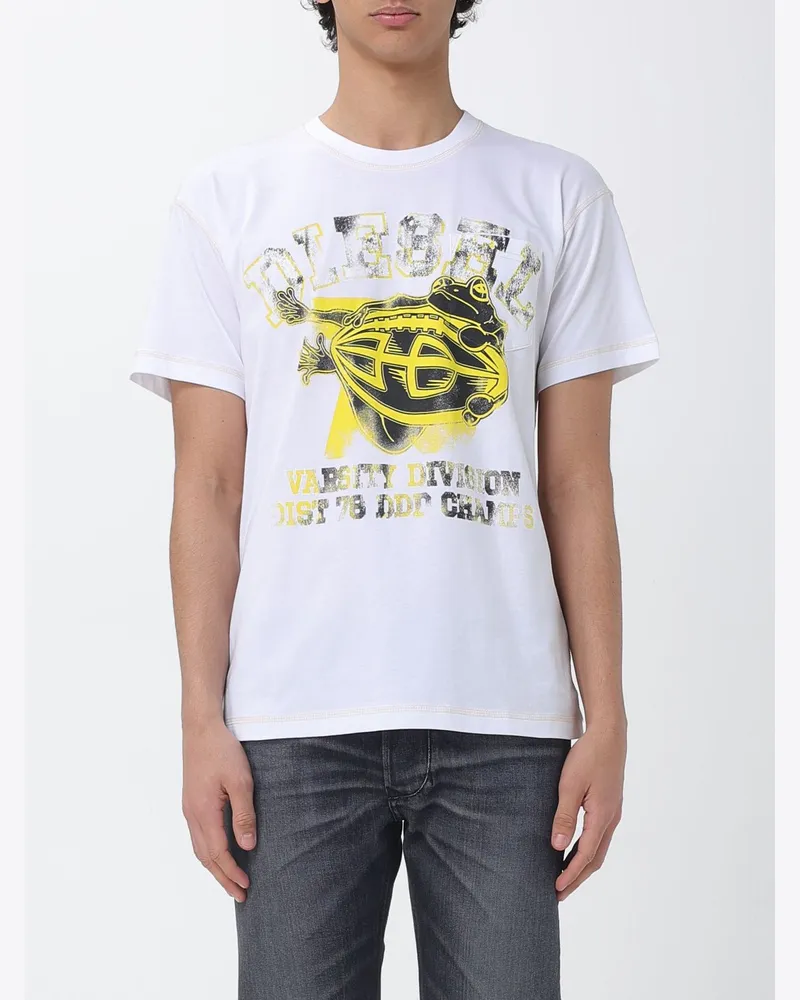 Diesel T-shirt herren Weiß