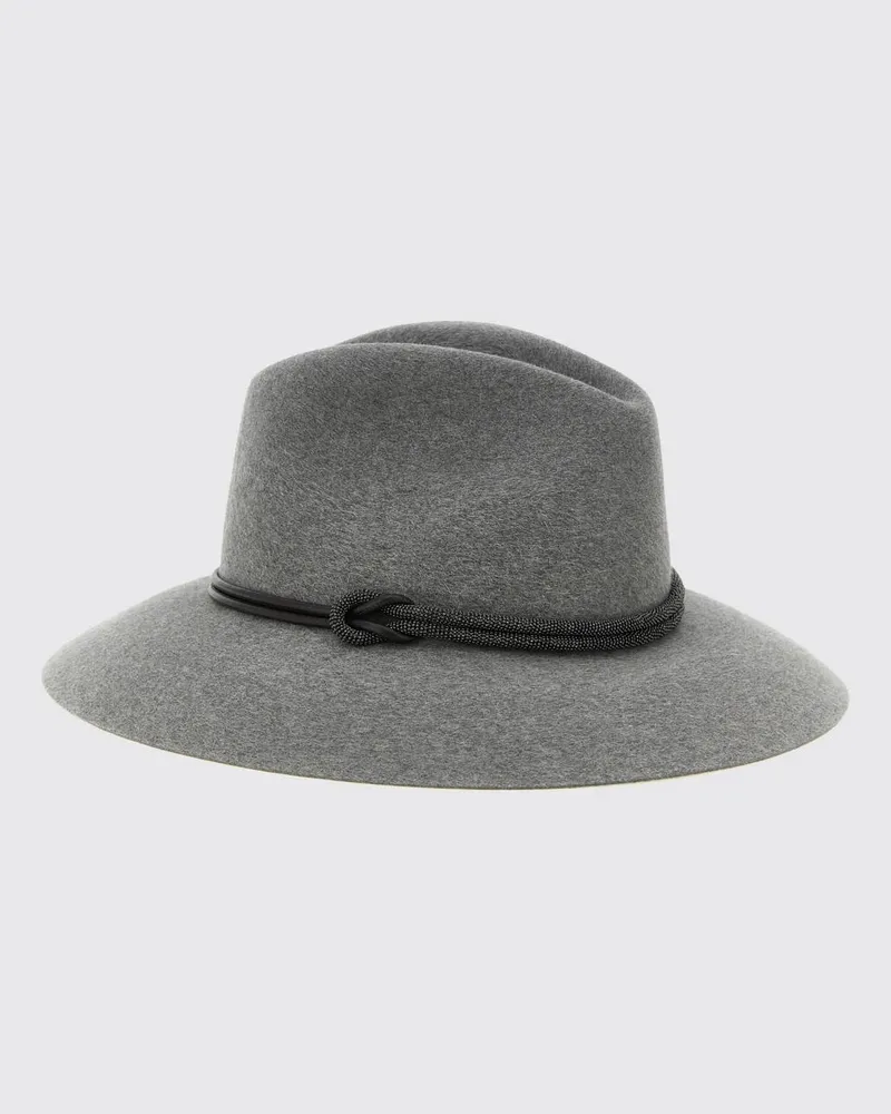 Brunello Cucinelli Hut damen Grau