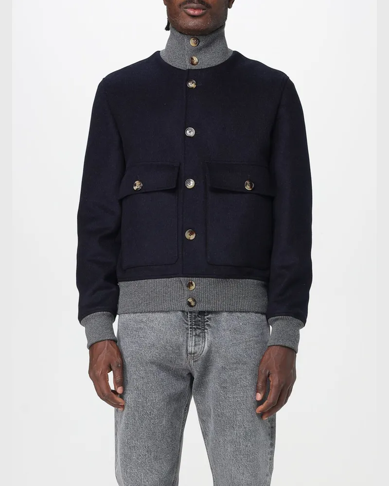 Brunello Cucinelli Jacke herren Blau