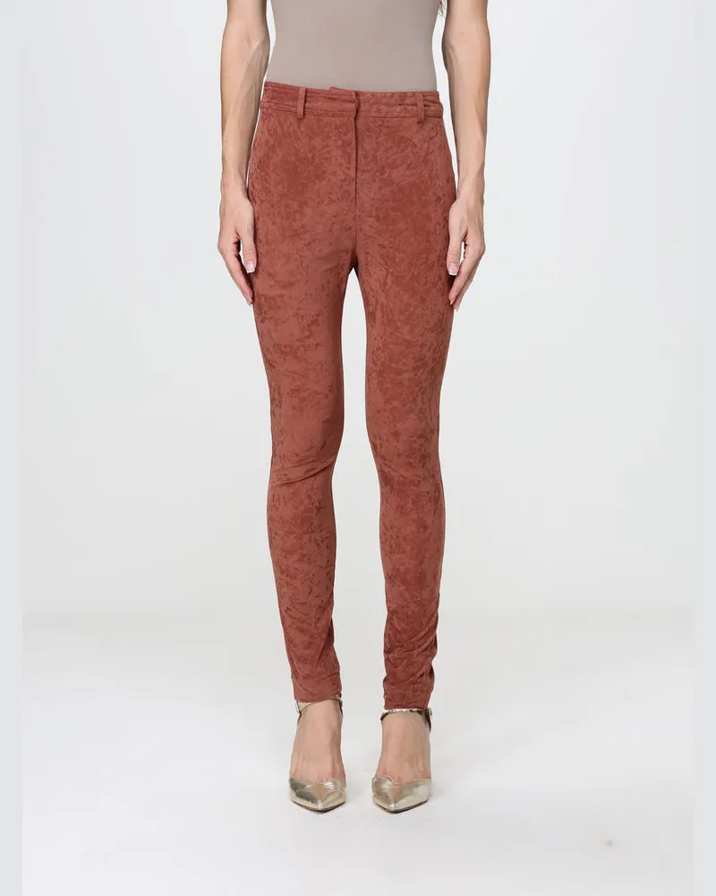 Alberta Ferretti Hose damen Braun