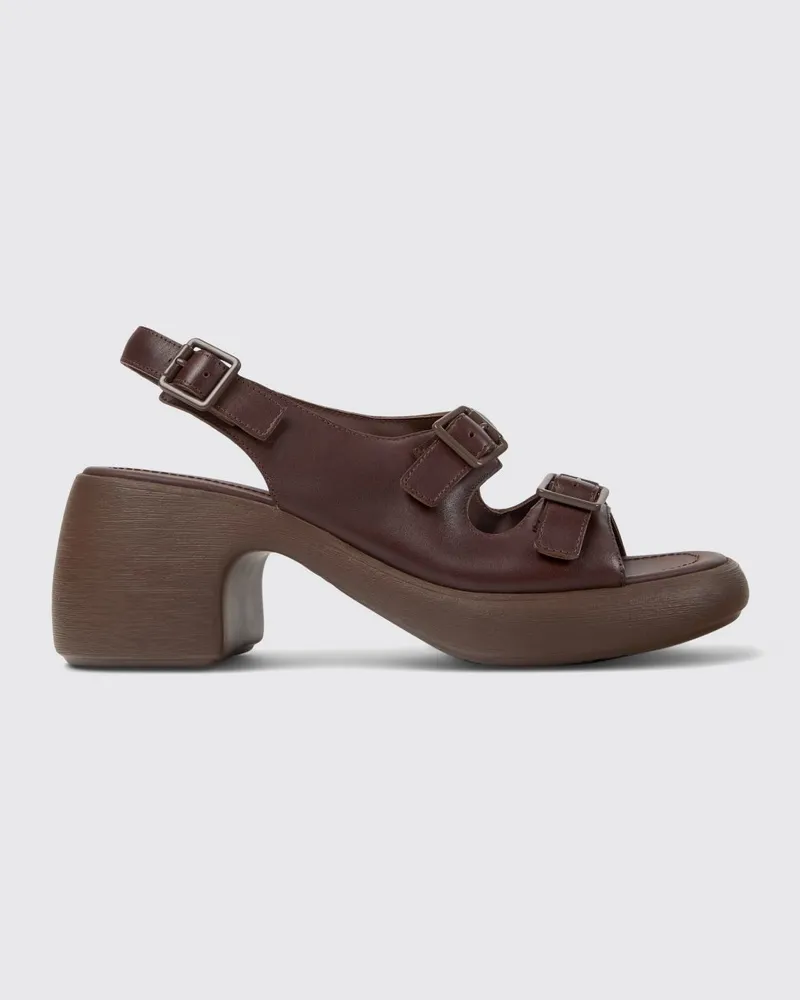 Camper Sandalen mit absatz damen Braun