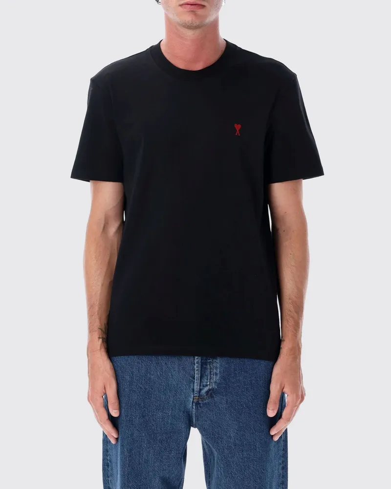 AMI Paris T-shirt herren Schwarz