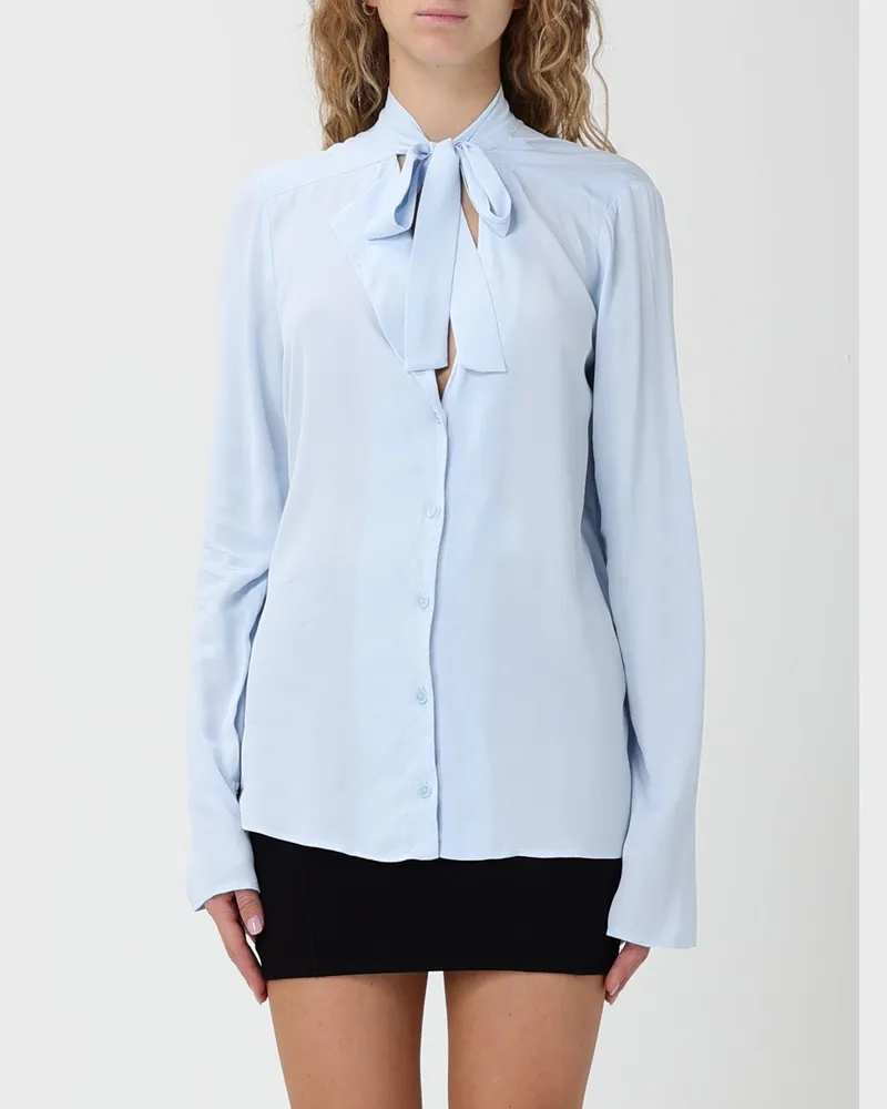 Patrizia Pepe Hemdbluse damen Hellblau