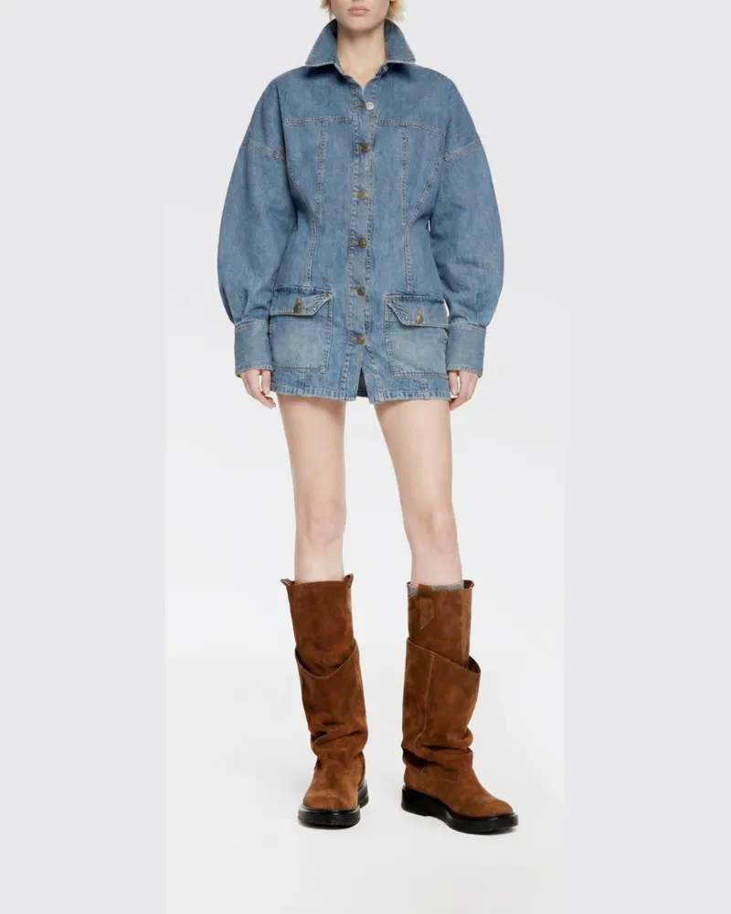 ATTICO Kleid damen Denim