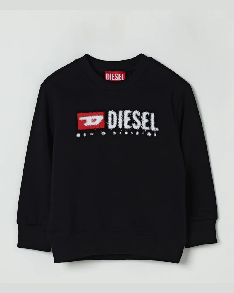 Diesel Pullover kinder Schwarz