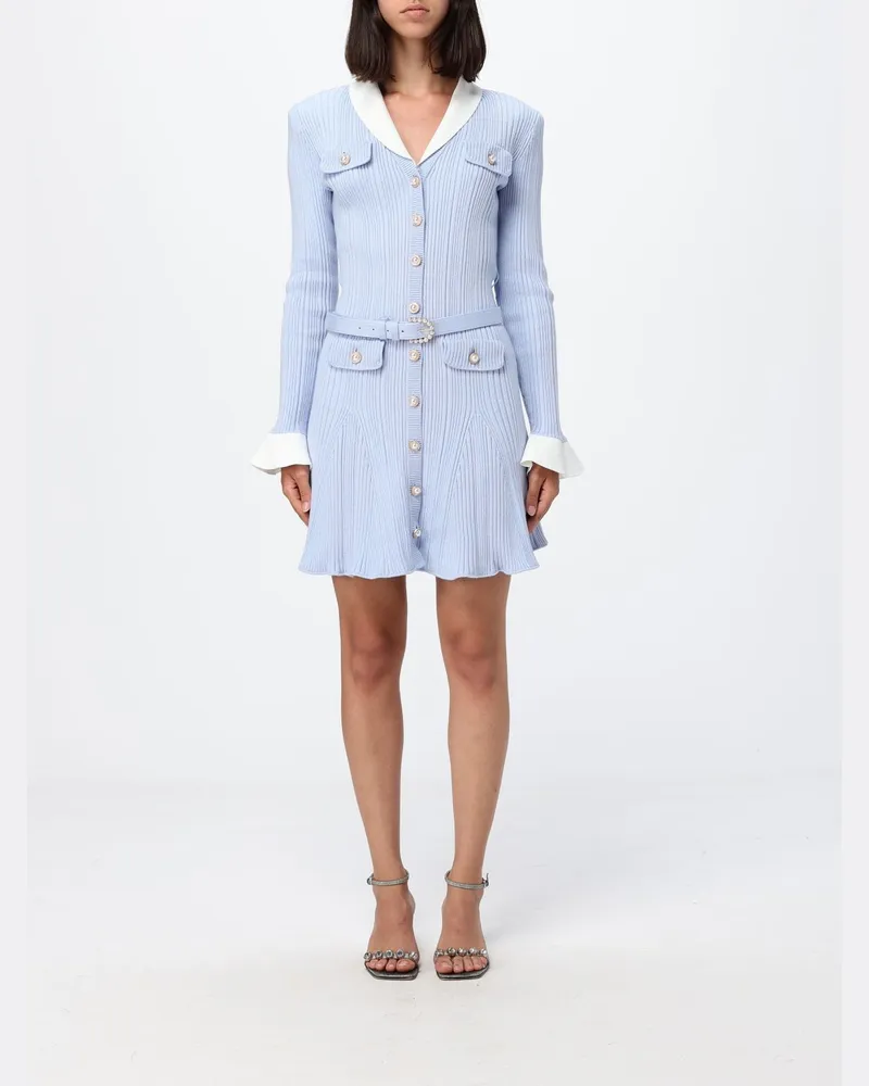 Self-Portrait Kleid damen Blau