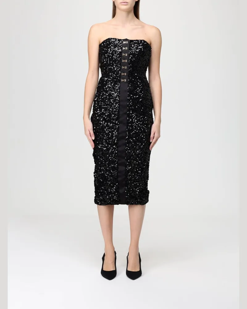 Elisabetta Franchi Kleider damen Schwarz