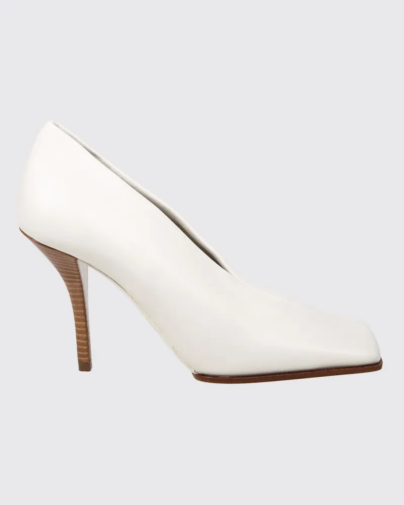 Alaïa Lederpumps Beige