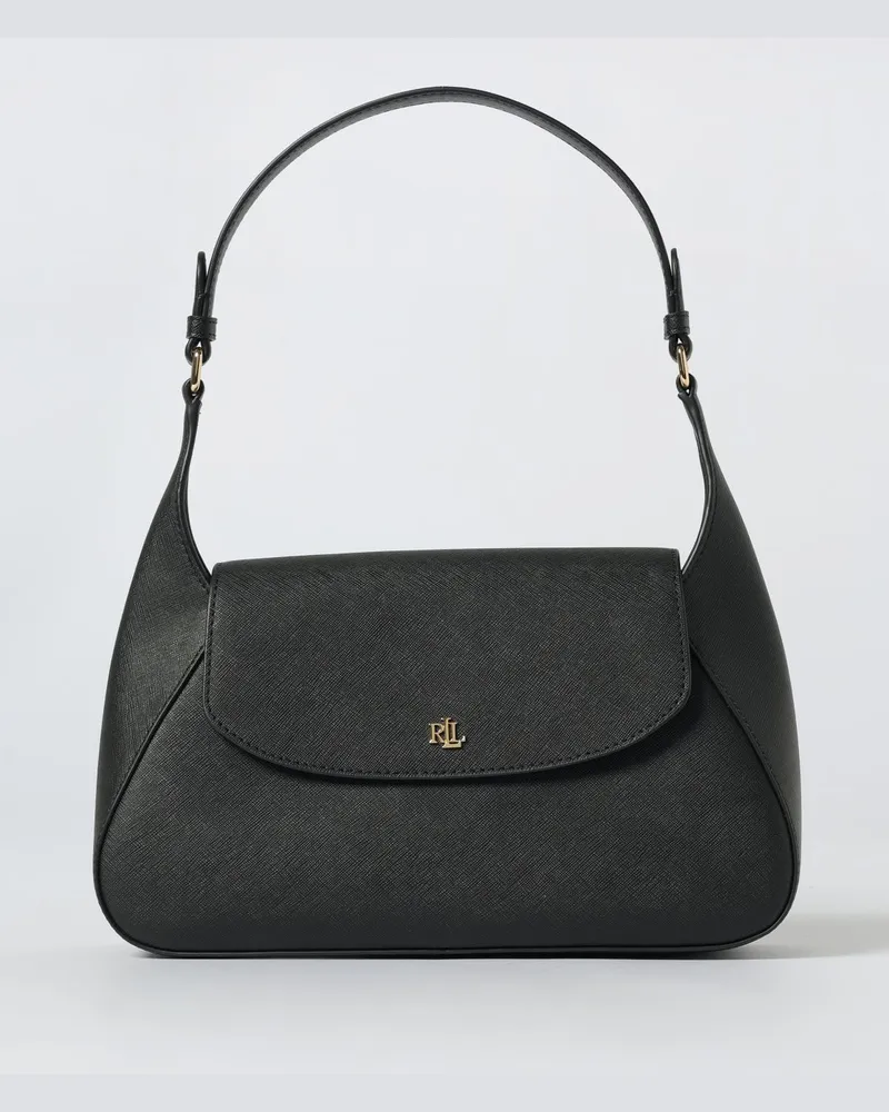 Ralph Lauren Schultertasche damen Schwarz