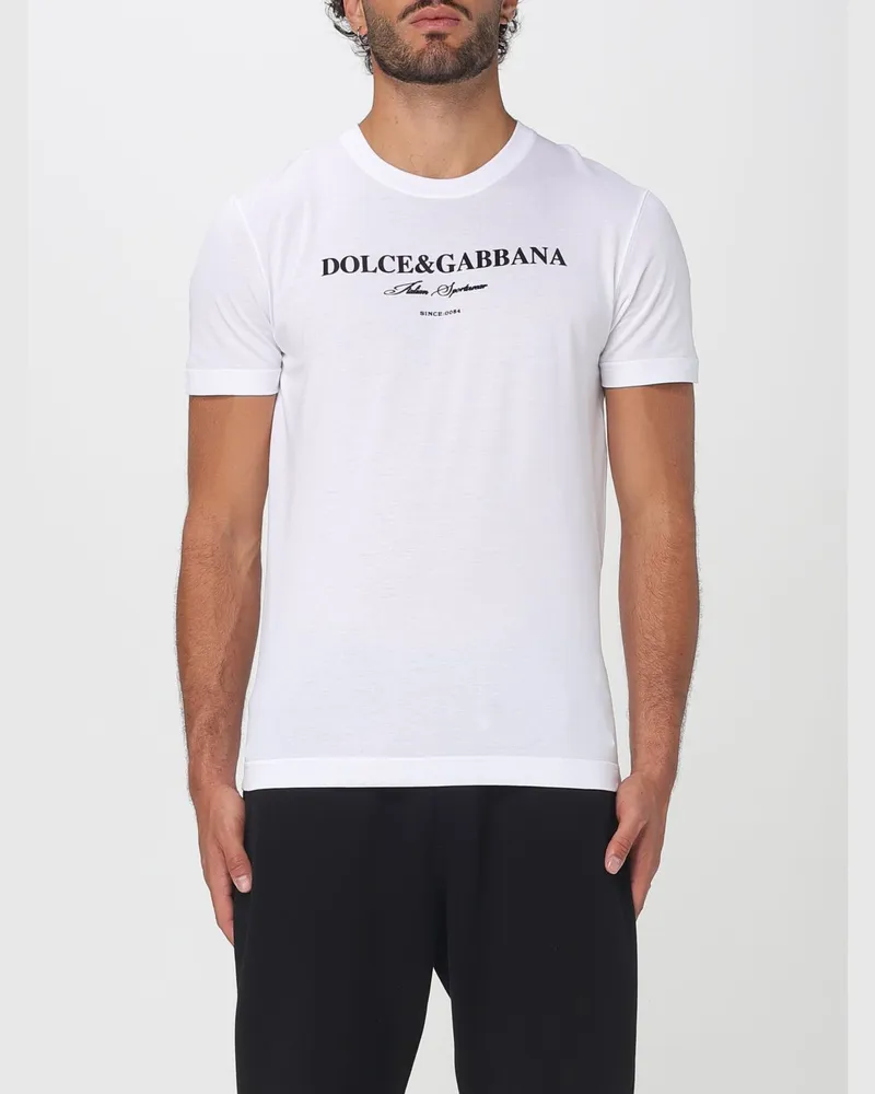 Dolce & Gabbana T-shirt herren Dolce & Gabbana Weiß