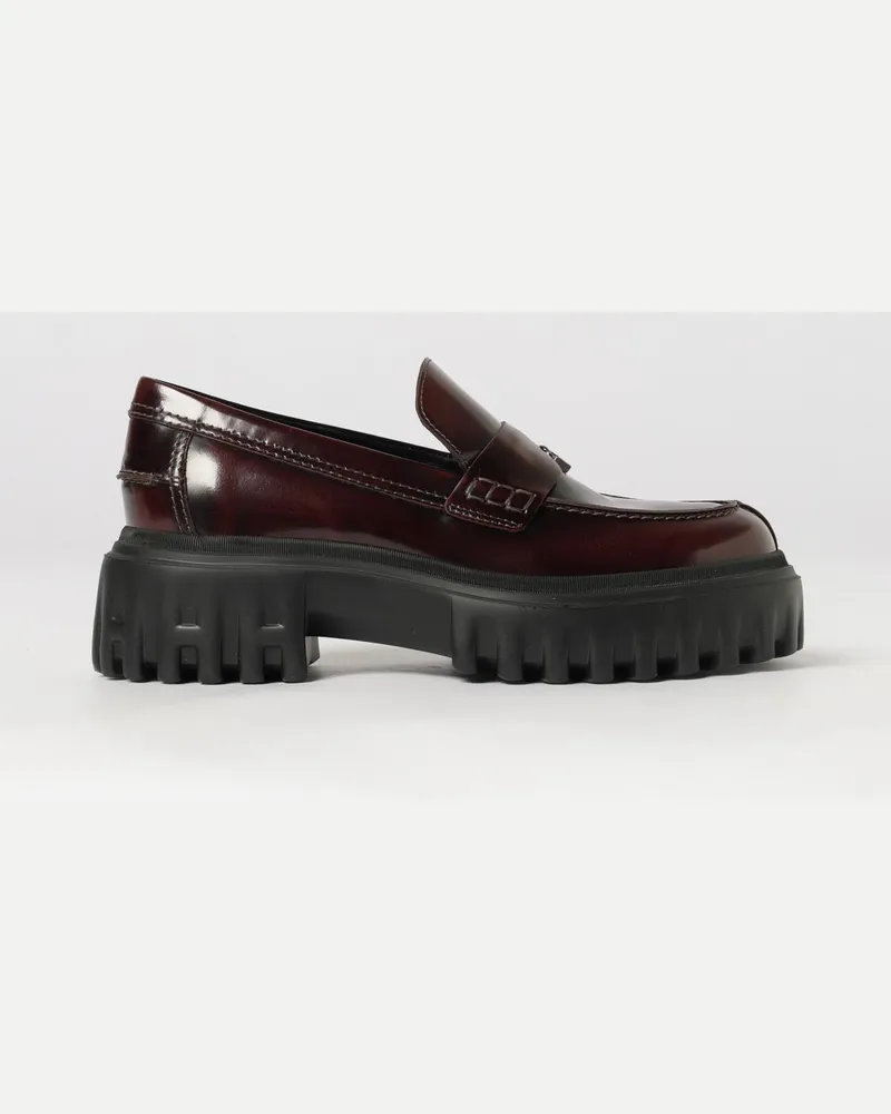 Hogan Schuhe damen Weinrot