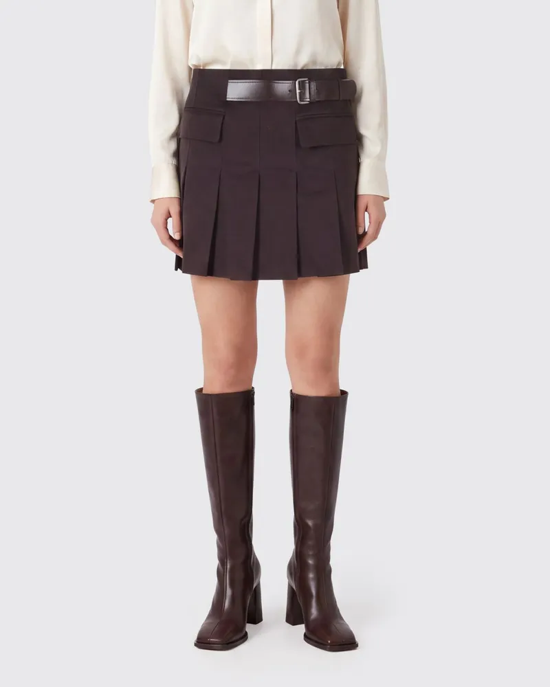Semicouture Rock damen Braun