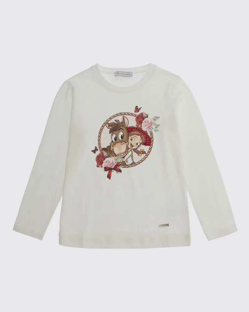 Monnalisa Pullover kinder Weiß