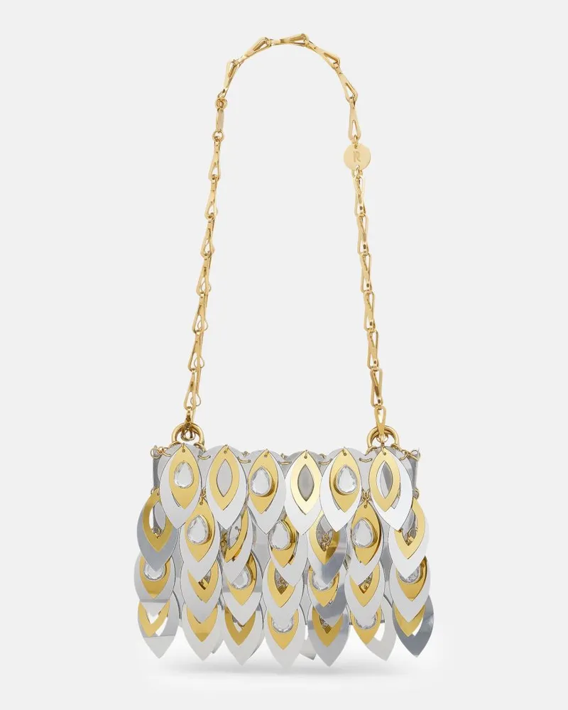Paco Rabanne Schultertasche damen Silber