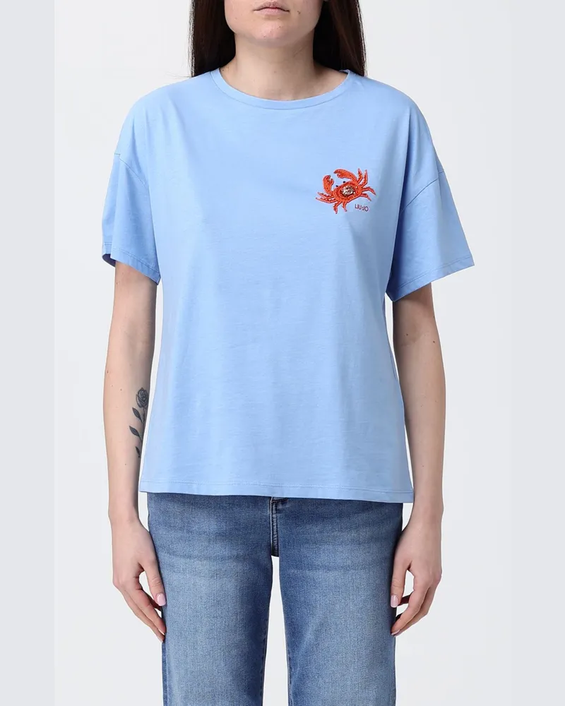Liu Jo T-shirt damen Blau