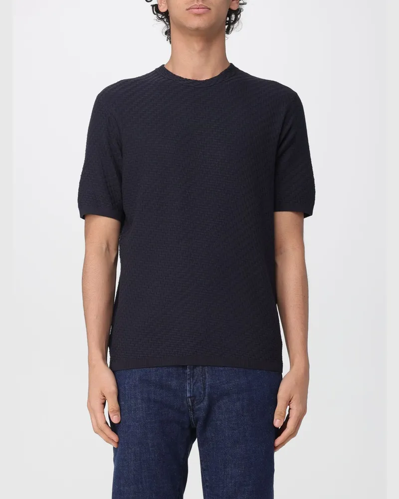 Emporio Armani T-shirt herren Blau
