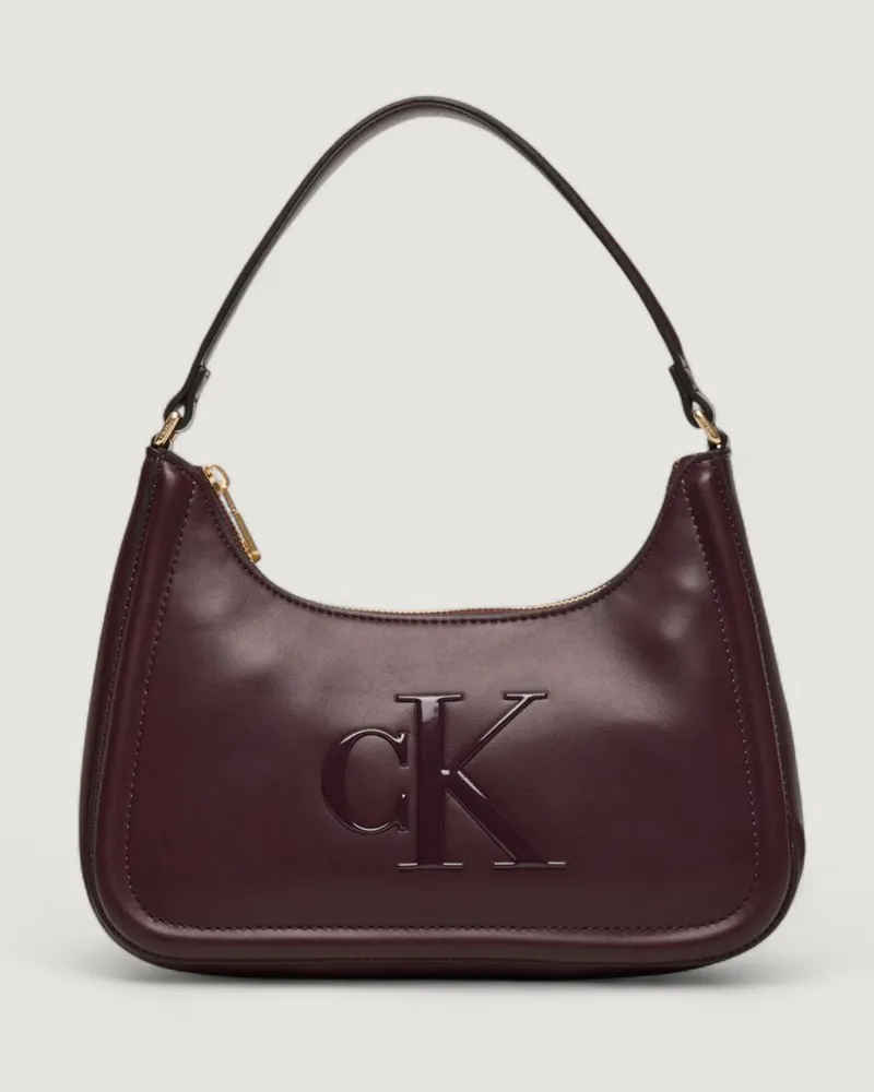 Calvin Klein Minitasche damen Burgunderrot