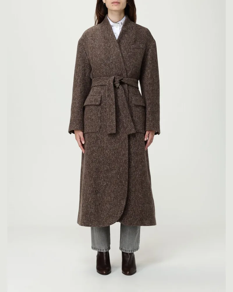 Brunello Cucinelli Mantel damen Braun