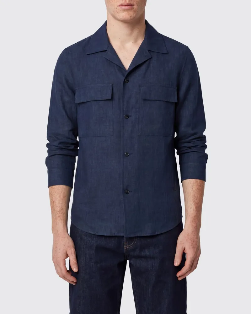 Briglia 1949 Leinen-Hemdjacke Earth
