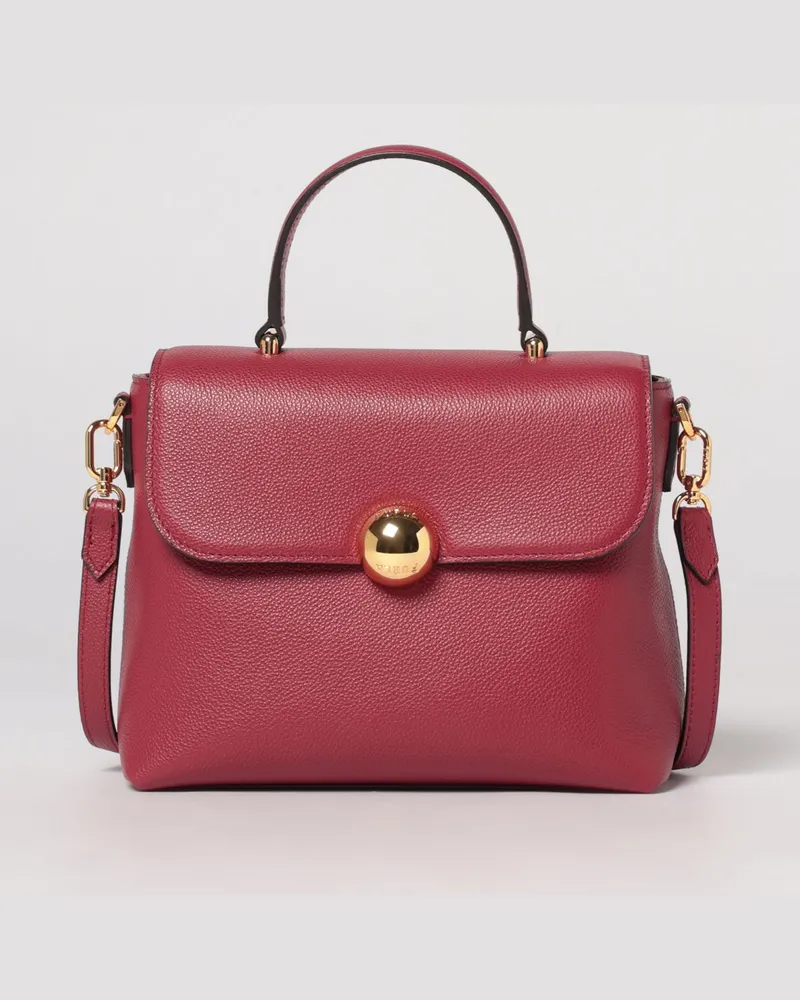 Furla Schultertasche damen Burgunderrot