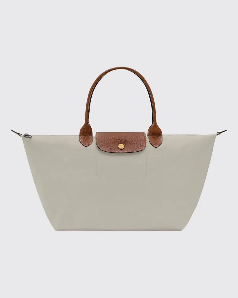 Longchamp Große faltbare Le Pliage Original Handtasche aus Polyamid Ice