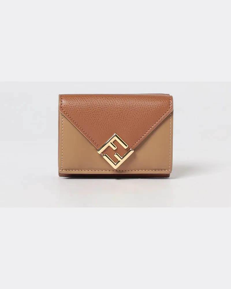 Fendi Geldbörse damen Sand