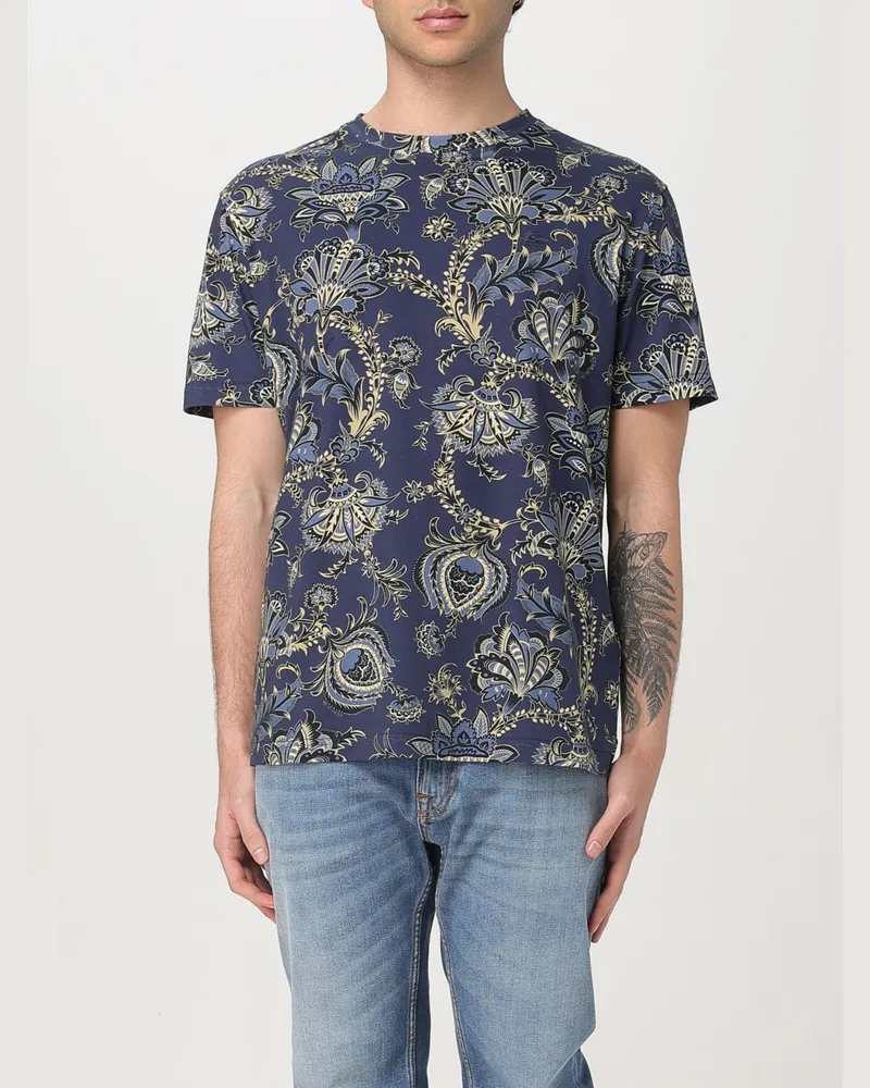 Etro T-shirt herren Navy