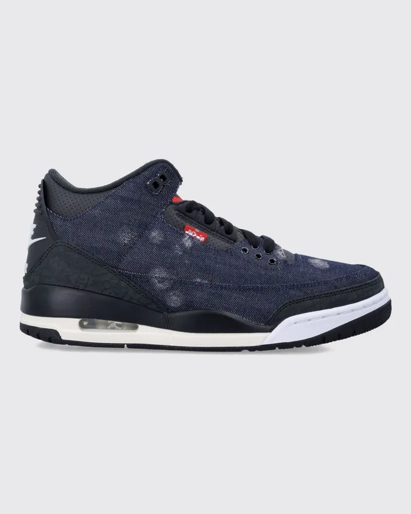 Nike Air Jordan 3 Retro Levi's x High-Top-Sneaker aus Denim Denim