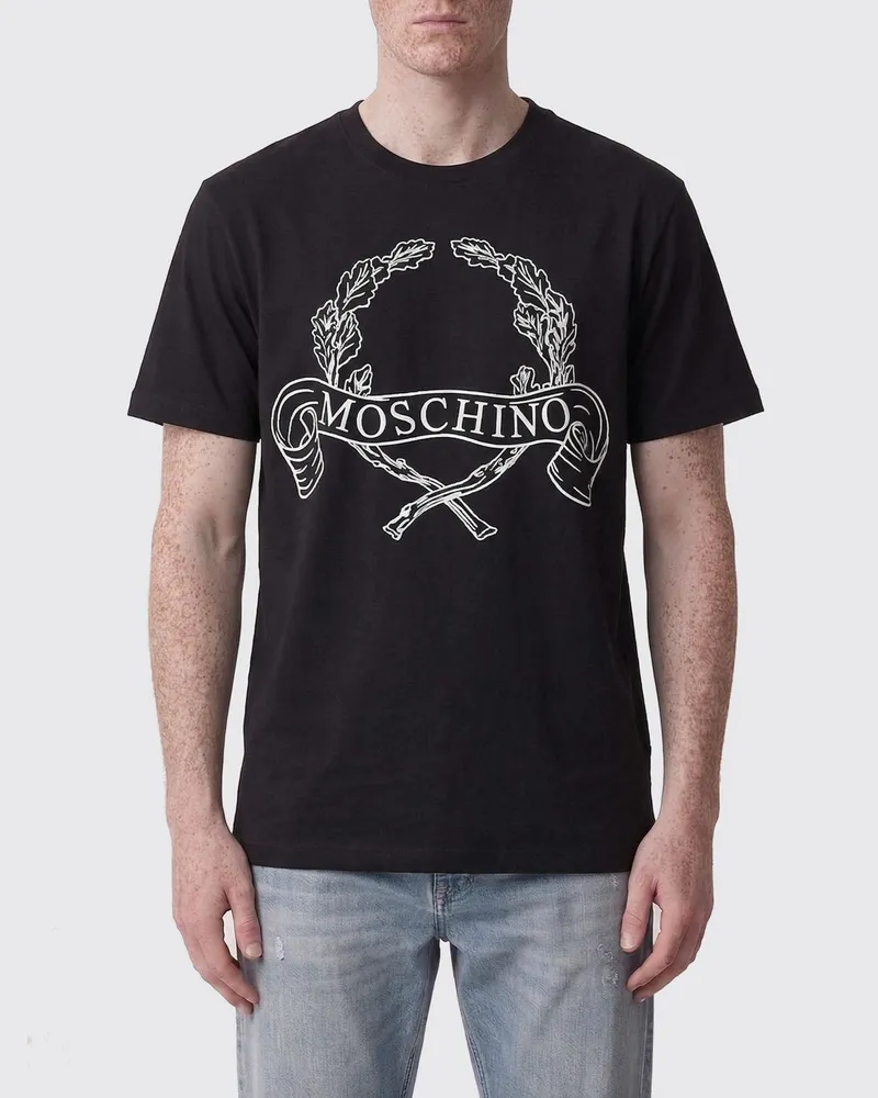 Moschino T-shirt herren Schwarz