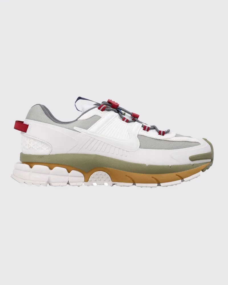 Nike zweifarbige Low-Top-Sneaker aus Mesh mit Kordelzug und Swoosh Grau