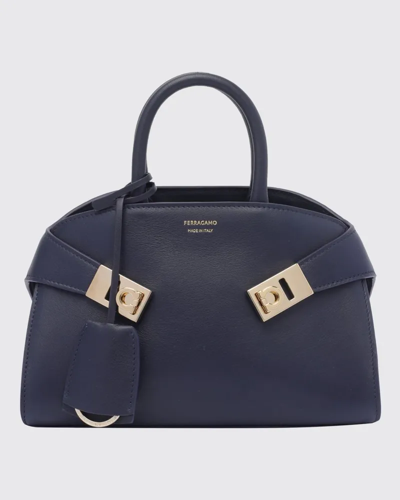 Ferragamo Handtasche damen Blau