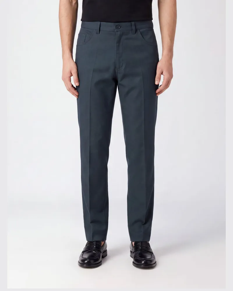 Marni Schneiderhose mit geradem Bein aus Polyester-Twill Grün