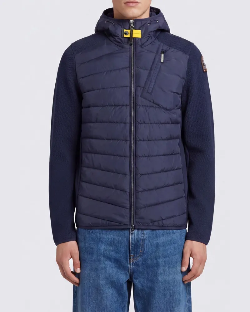 Parajumpers Nolan Gesteppte Nylon-Daunenjacke mit Kapuze und Füllung Navy
