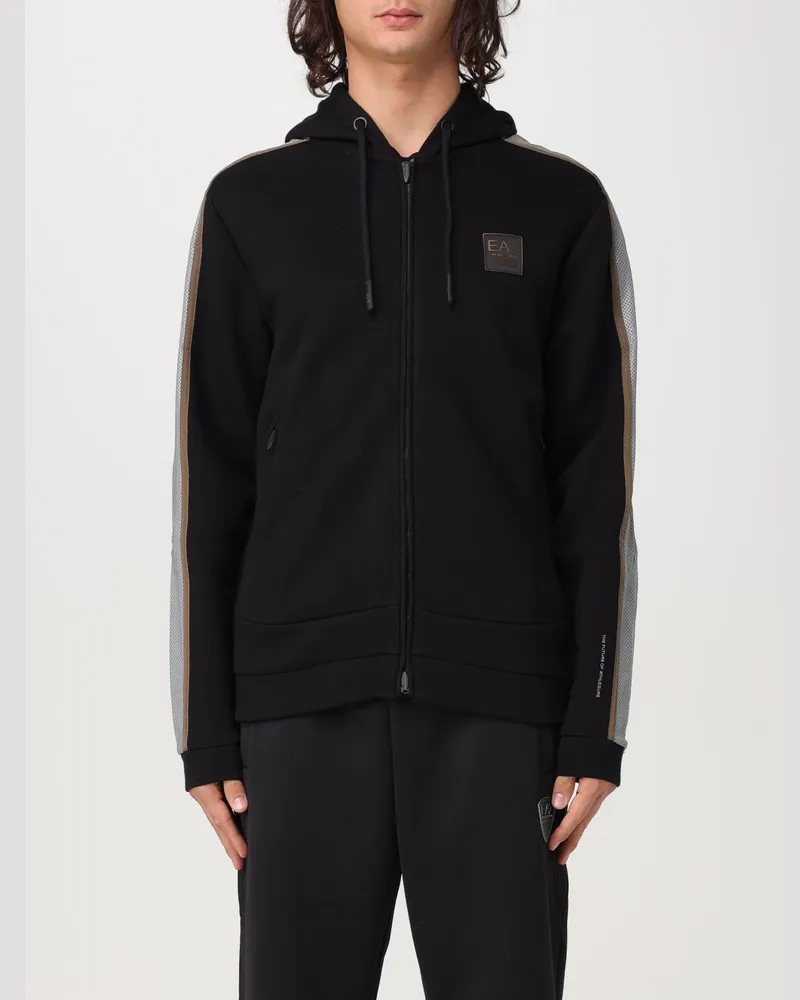 EA7 Sweatshirt herren Schwarz