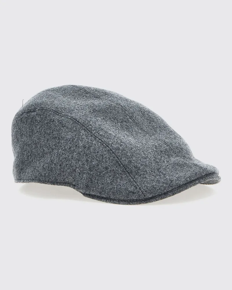 Brunello Cucinelli Hut herren Grau