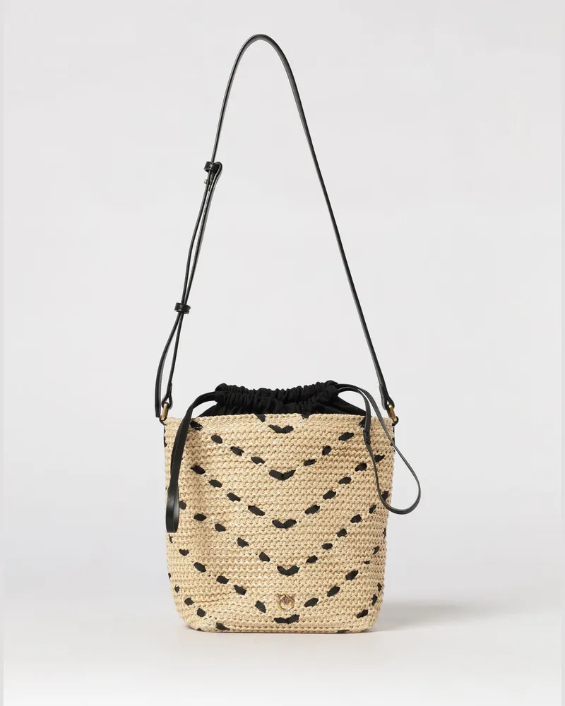 Pinko Handtasche damen Beige