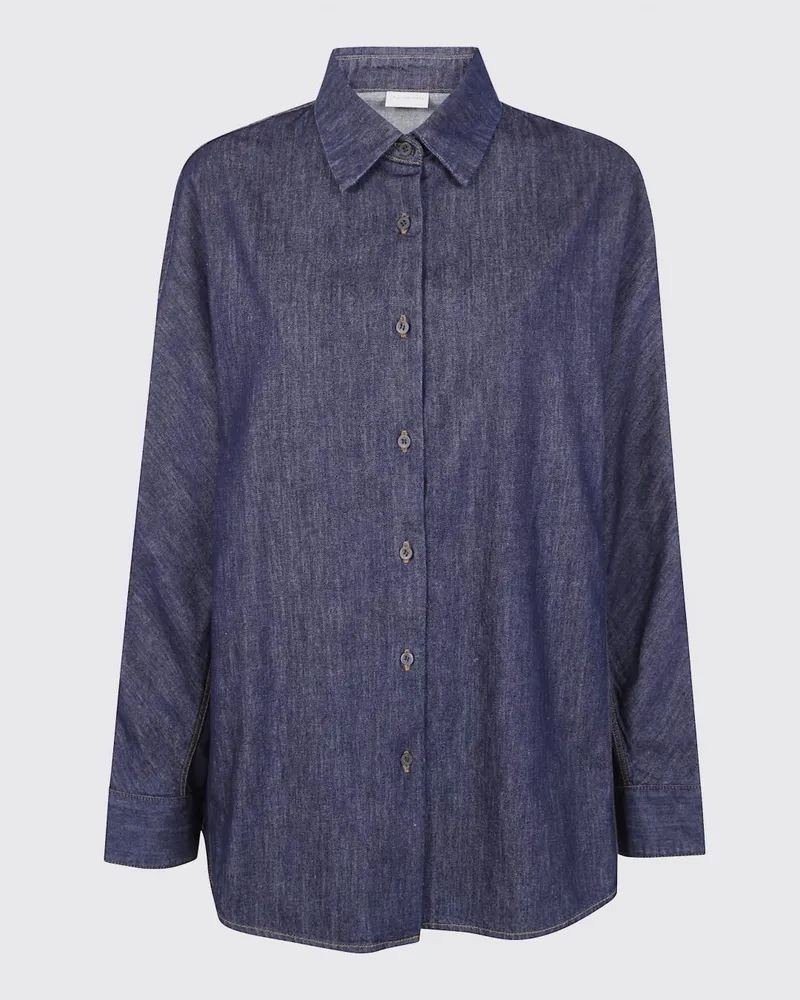 Dries van Noten Hemdbluse damen Indigo