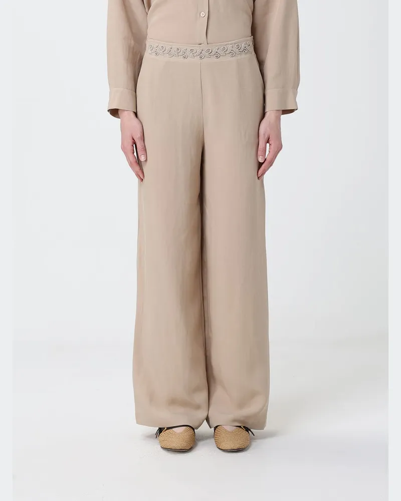 Hanita Hose damen Beige