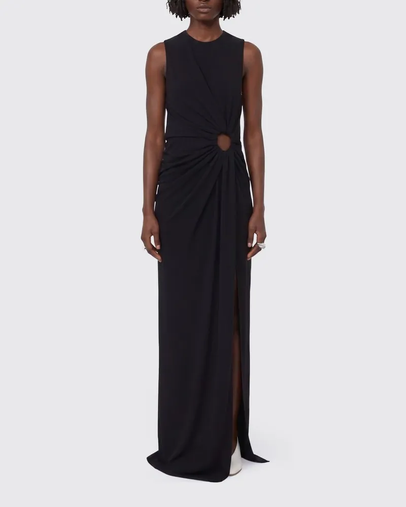 SPORTMAX Kleid aus Stretch-Jersey Schwarz