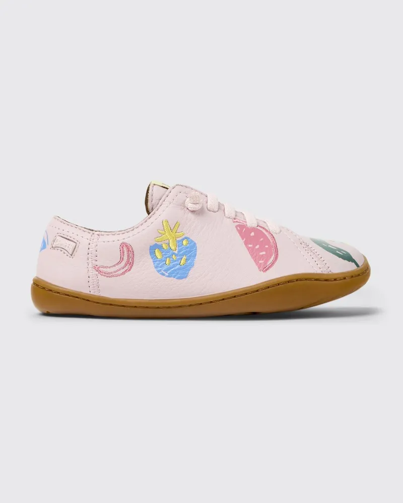 Camper Twins Sneakers aus bedrucktem Leder von Pink
