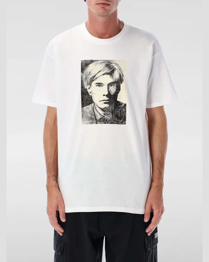 Obey T-shirt herren Weiß