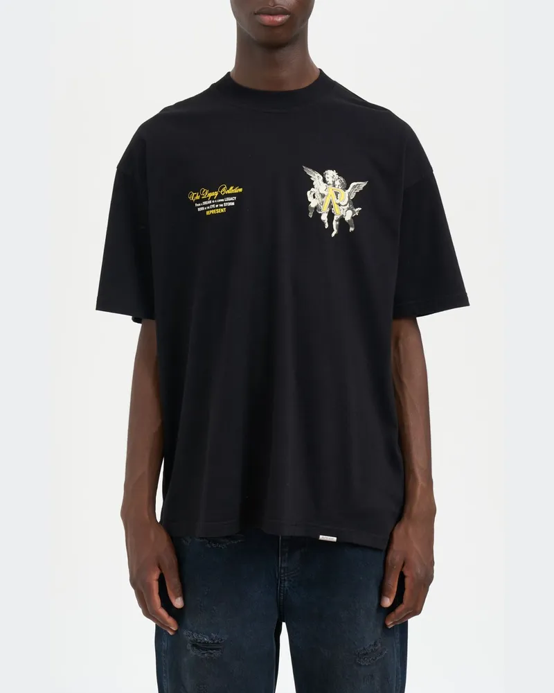 REPRESENT T-shirt herren Schwarz