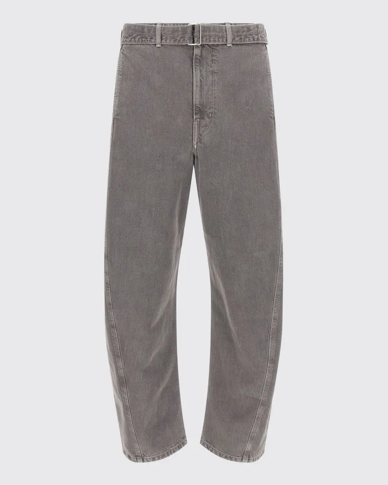 Christophe Lemaire Hose damen Grau