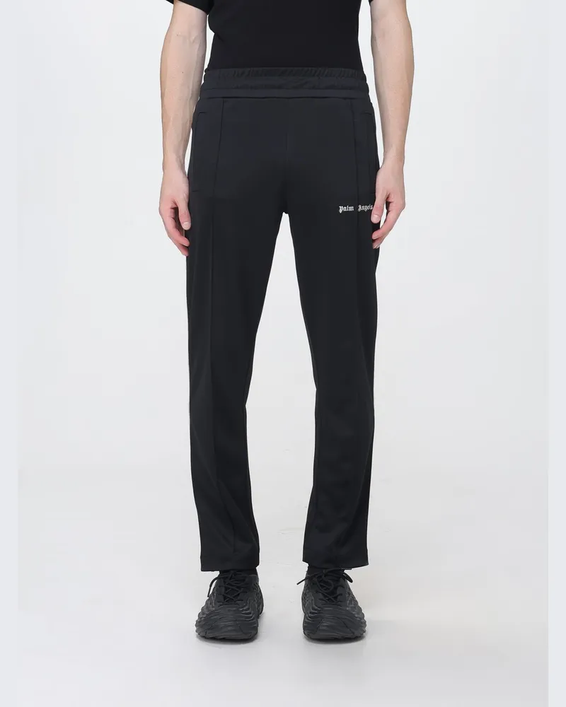 Palm Angels Slim-Fit-Trainingshose aus Funktionsstoff mit Logo Schwarz
