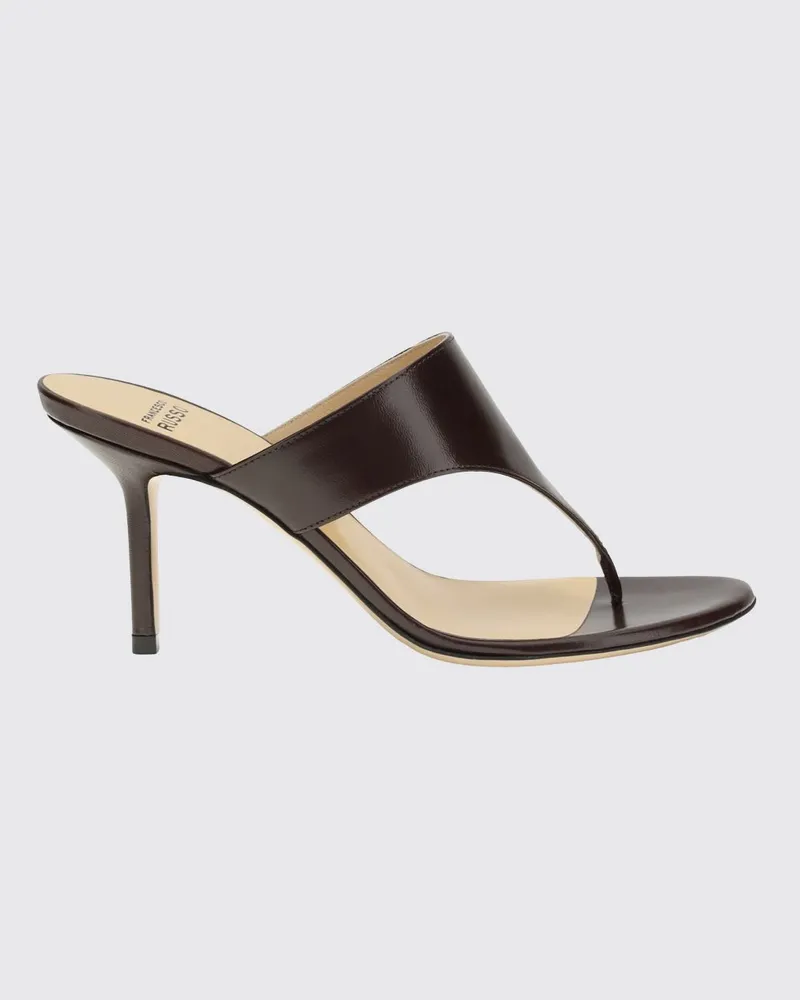 Francesco Russo Schuhe damen Burgunderrot