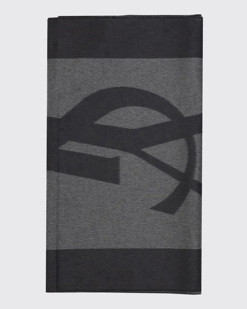 Saint Laurent Schal herren Grau