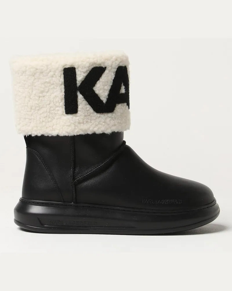 Karl Lagerfeld Flache stiefeletten damen Schwarz