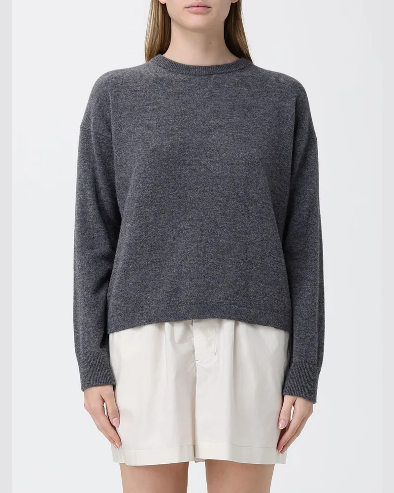 Max Mara Max Mara Rundhals-Pullover aus Schurwolle und Kaschmir Max Mara Grau