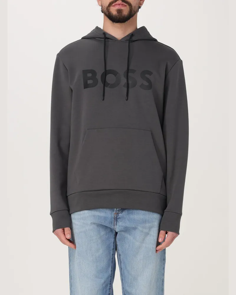HUGO BOSS Sweatshirt herren Charcoal