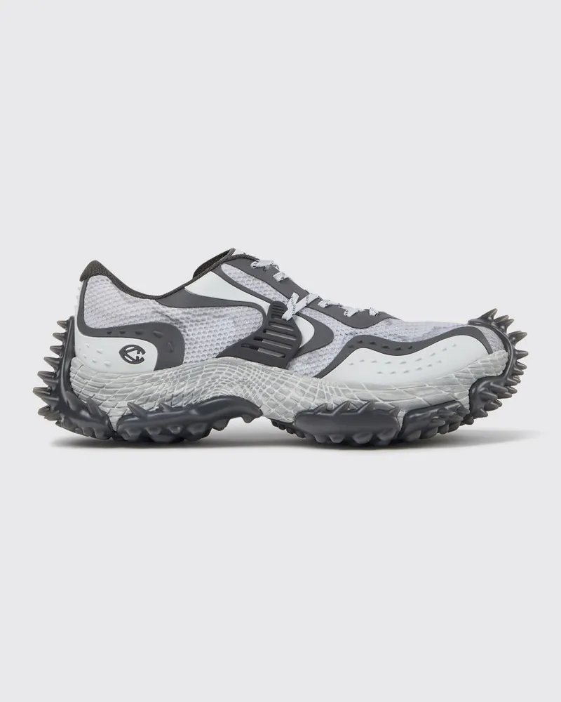 Camper Zweifarbige Tornado Sneaker aus Funktionsgewebe mit Chunky-Sohle Grau